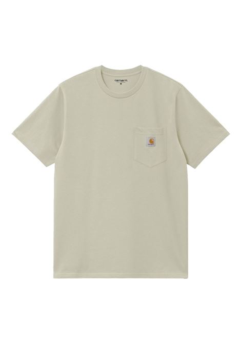 s/s pocket t-shirt unisex beryl in cotton CARHARTT WIP | I0304341YG.XX